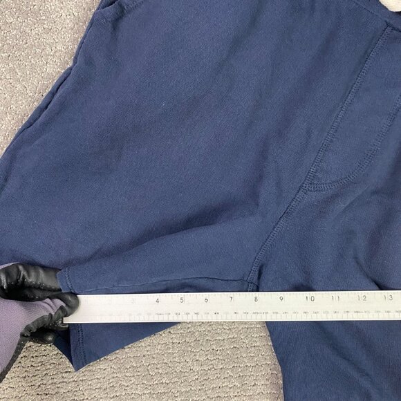 Flint And Tinder Sweat Shorts Men's Large French Terry Navy Blue Gym Drawstring - Picture 13 of 13